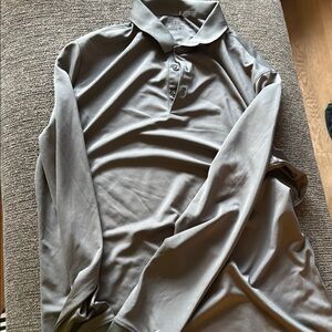 Men's Gray Polo Shirt